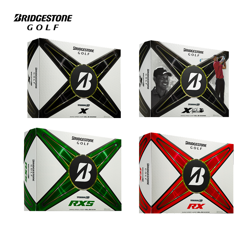 Bridgestone高尔夫球三层球老虎