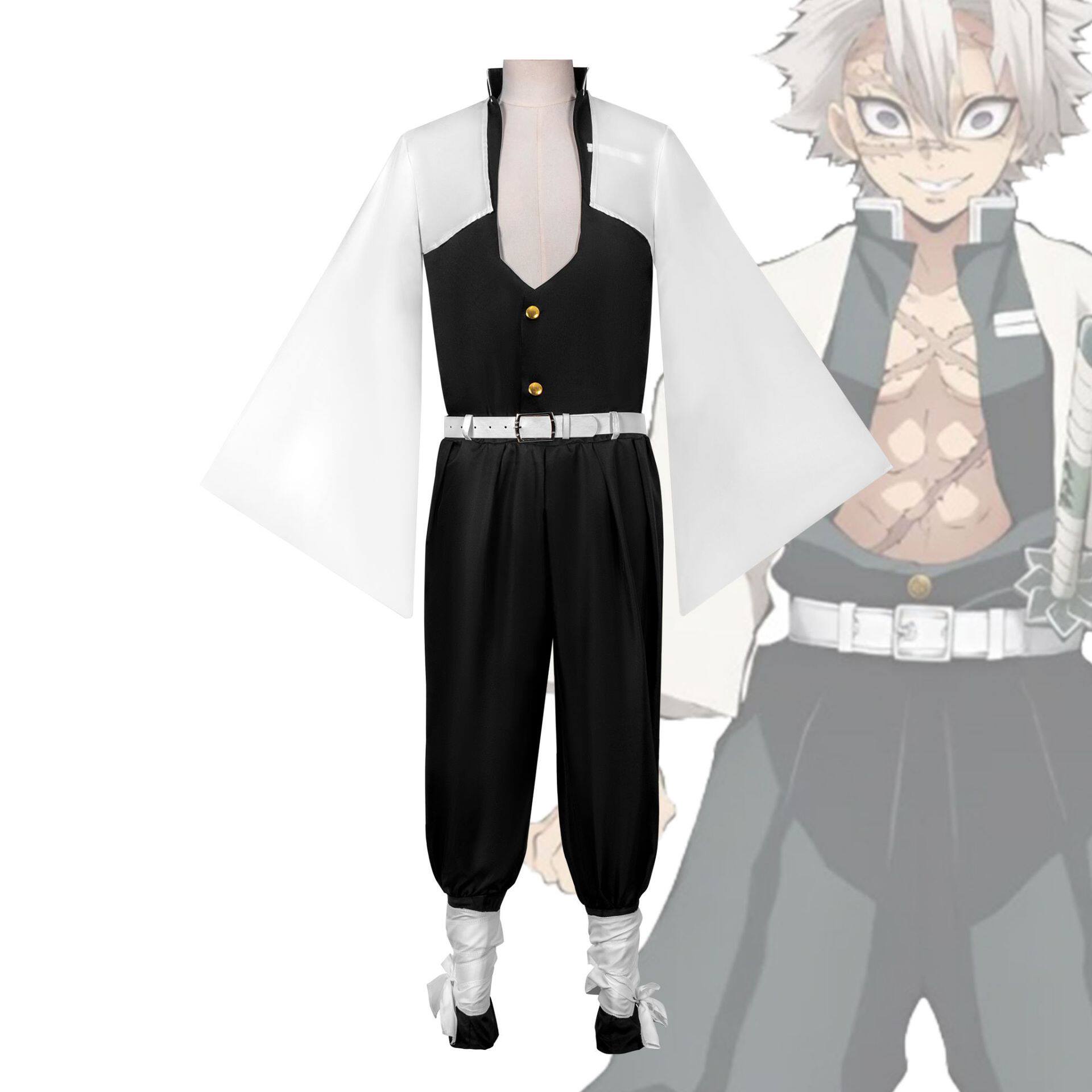 鬼灭之刃cos服风柱不死川实弥