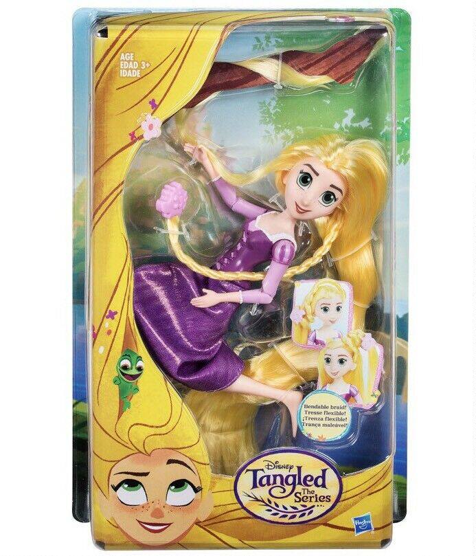 hasbro迪士尼公主魔发奇缘乐佩公主 儿童梦幻卡通编发女孩过家家