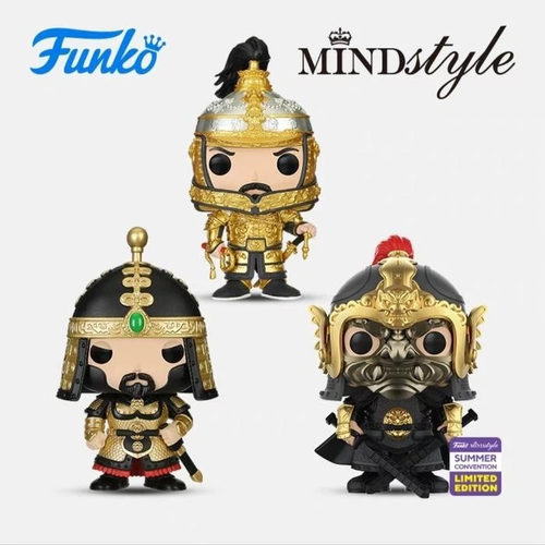 FUNKO亚洲古代铠甲勇士POP公仔宋小将宋小帅模型手办玩具潮玩人偶