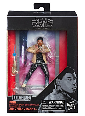 孩之宝星球大战E7黑色系列人物 钛合金芬恩可动公仔手办模型玩具