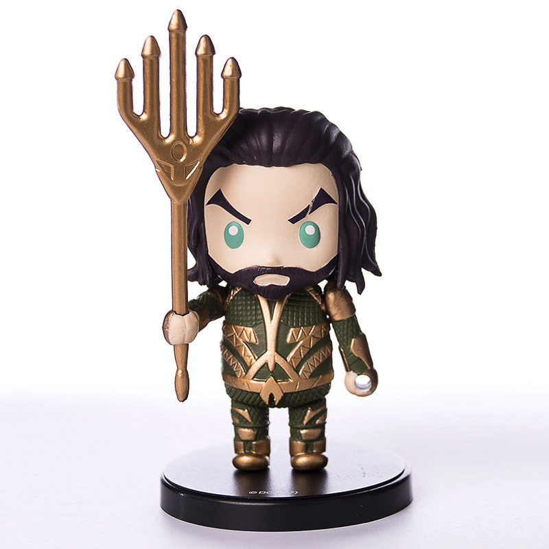 正版dc正义联盟电影 超人蝙蝠侠神奇女侠海王公仔 手办模型摆件