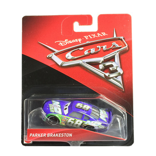 美泰赛车总动员3 仿真合金汽车模型儿童玩具帕克PARKER BRAKESTON