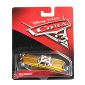 美泰赛车总动员3合金车模型玩具 岱诺可恐龙石油特克斯TEX DINOCO