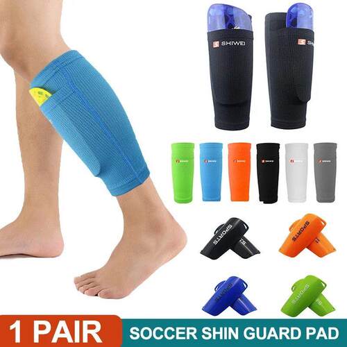 Soccer Shin Guard Pad Sports Knee Pads Calf Sleeve Sock Leg