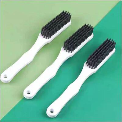 Shoe Brush Hard Bristled Plastic Long Handle Household Stude