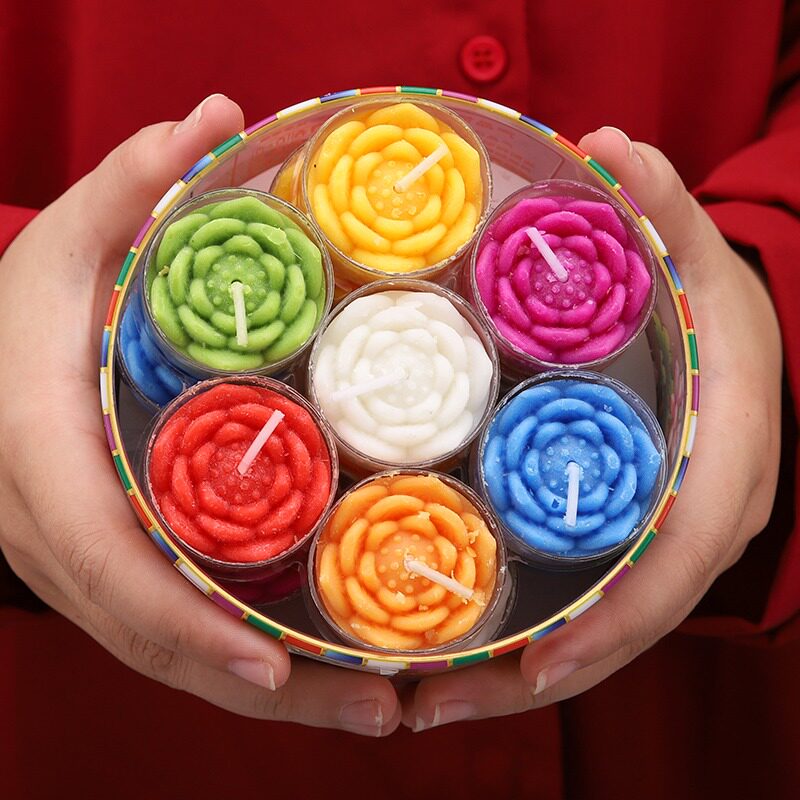 Lotus Candle lamp make offerings to Buddha Butter lamp 4 Hour 8 hour Butter candle household Long light birthday Aromatherapy Candlestickin the Festive supplies/Gift , Candle  category - from Buy2taobao.com to provide professional Taobao agent buy service