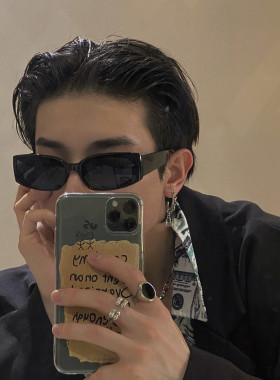 argue文化ins时装秀潮牌太阳镜