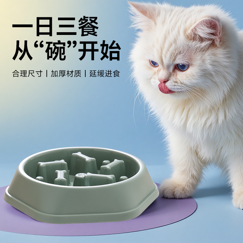 跨境爆款狗慢食碗盆防滑宠