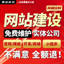 网站建设网页设计与制作企业商城模板一条龙公司网站搭建开发定制