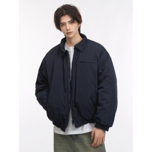 冬季 New 复古翻领工装 NB美式 棉服男女棉衣设计感情侣clea Bcfauae