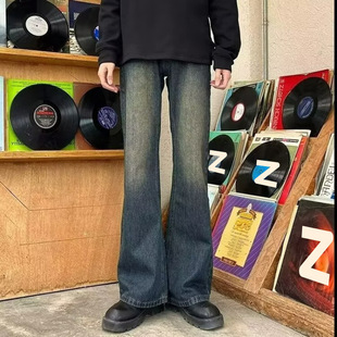 新款 NB气质无品牌慵懒流行ins简约牛仔长裤 文艺日系 Bcfauae New