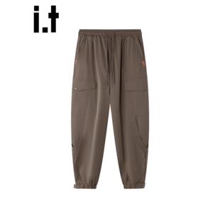 New Bcfauae NB时尚锥形多口袋工装裤男款春秋束脚萝卜裤长裤