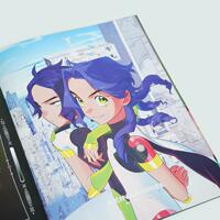 The "Messiah Project" by QMENG, a popular illustrator and director of alien stage art, features a Korean sci-fi magazine style thumbnail 4