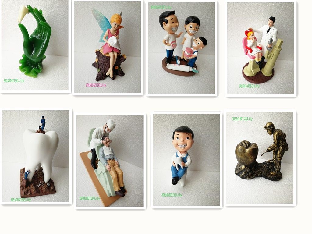 口腔摆件工艺品展示柜装饰品礼品