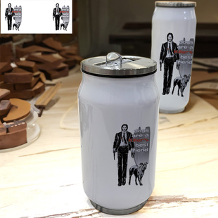 diy疾速追杀3 疾速特攻JOHNWICK21隔热便携式男款304不锈钢保温杯