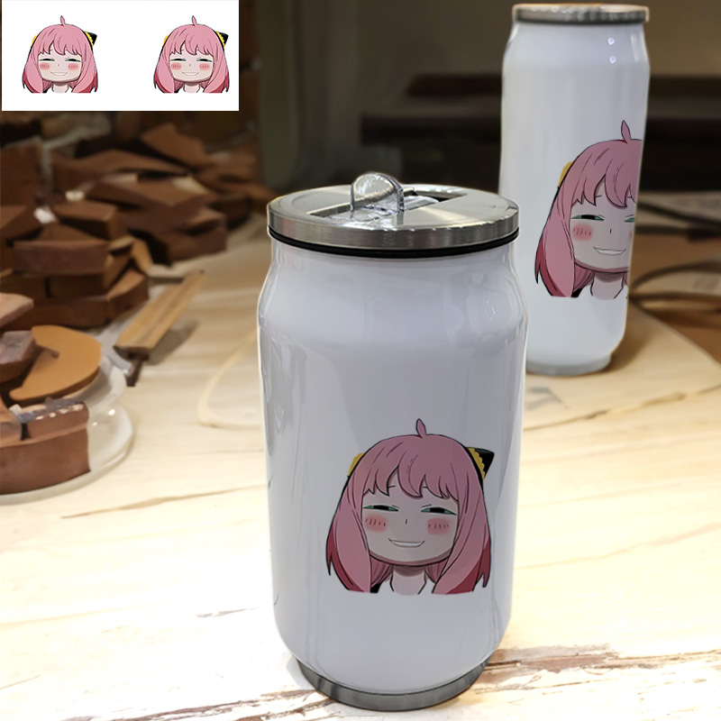 间谍过家家动漫联名周边SPYFAMILY阿尼亚骑行情侣304不锈钢保温杯