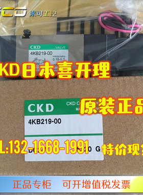 CKD电磁阀4KB219/4KB229/119/210/220-00-06/08/B/L/LB/LS DC24V