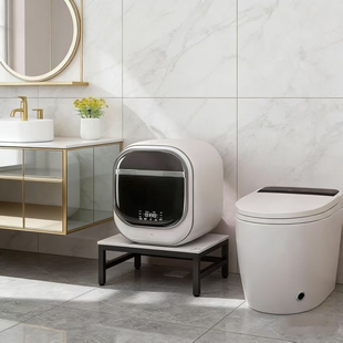 小洗衣机底座小吉小熊米家石头内衣机置物架地漏上方置物台矮架子