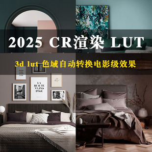 2025Corona渲染器LUT滤镜效果CR渲杂器LUT电影级效果AGXfor3DMAX