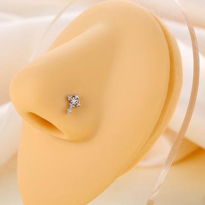 十字架鼻钉满钻超闪20GL杆