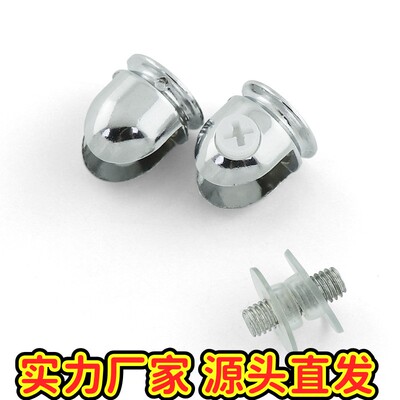 指甲夹双头玻璃层板夹玻璃木板层板锌合金加厚玻璃夹gd37