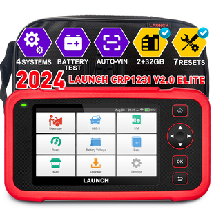 元征LAUNCH CRP123i/123E汽车故障诊断仪汽车检测仪外贸版多语言