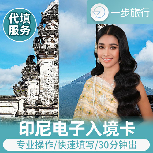 印尼入境必备，顺畅代填、安心入境