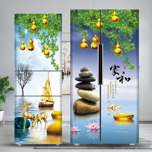 葫芦冰箱贴纸空调翻新防水五福