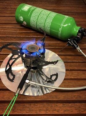 瑞典Optimus Polaris北极星煤油汽油气罐 油气两用炉户外 静音帽