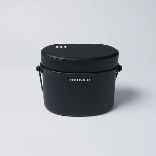 Японская японская открытая коробка Bento Bento Rise Artifact Camping Double Lunch Box Portable Pot Set