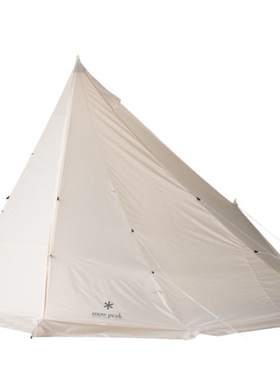 国内现货 snowpeak 雪峰季限定户外露营象牙色金字塔帐篷 FES-432