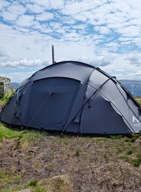 样品展示品无内帐 挪威盾 NORTENT Gamme Mjodhall 16人烟囱帐篷