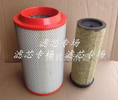 K2338PU空滤适配福田赛奥时代金刚瑞沃829时代轻卡滤清器空气滤芯