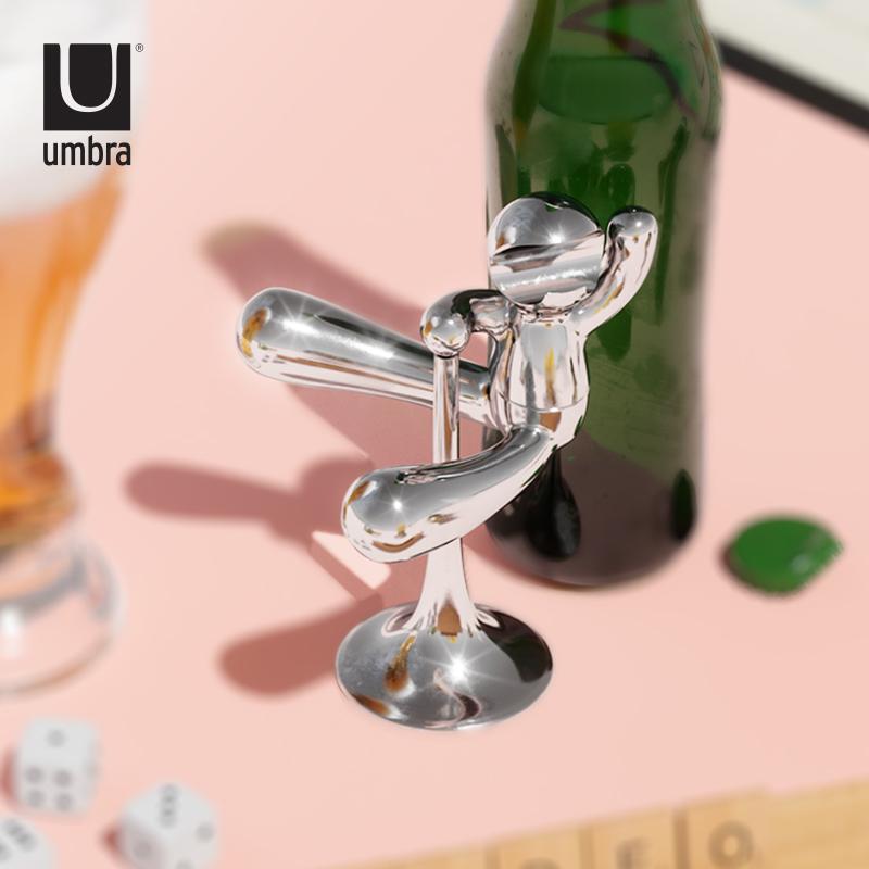 Umbra伙伴飞鸟开瓶器平衡不倒翁金属摆件啤酒起瓶器创意男生礼物