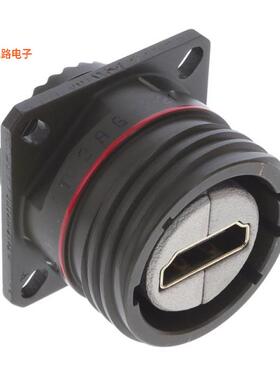 HDMIFTV2AG -原装[HDMIFTV SQ FLG RECEPT, A CODE, OHDMI，插座