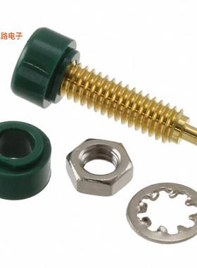 3542-5 -原装[CONN TIP JACK THRD GREEN尖头插孔