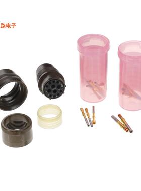 PT06SE-14-12S -[全新CONN PLUG FMALE 12POS GOLD CRIMP]