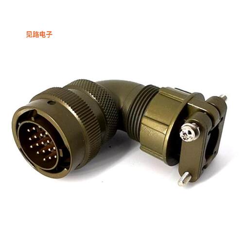 MSW08E14-19P-SR -[全新RIGHT ANGLE CABLE PLUG, WITH STR]