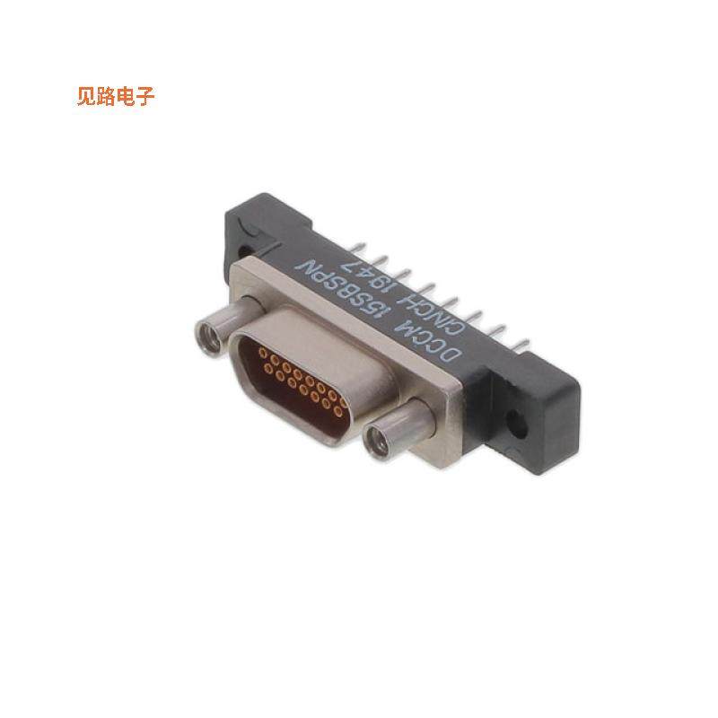 DCCM15SCBRP -原装[CONN MICRO-D RCPT 15POS R/A SLD