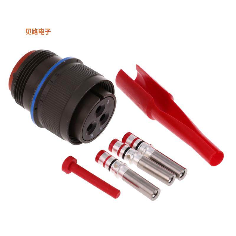 MS3456W20-19S -[全新CONN PLUG FMALE 3POS GOLD CRIMP]