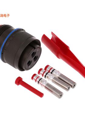 MS3456W20-19S -[全新CONN PLUG FMALE 3POS GOLD CRIMP]