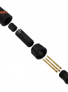 EN2C3F20G1 -原装[CONN PLUG FMALE 3POS GOLD CRIMP插头，母插口