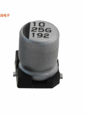 EDK106M025A9BAA -原装[CAP ALUM 10UF 20% 25V SMD10 F
