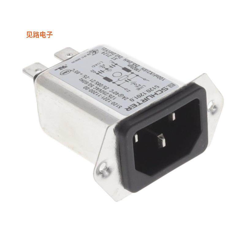 5120.1201.0 -原装[PWR ENT RCPT IEC320-C14 SCREWIEC 320-C14