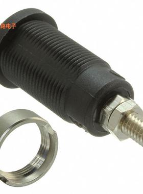 CT2236-0 -原装[CONN BANANA JACK THRD BLACK香蕉插孔