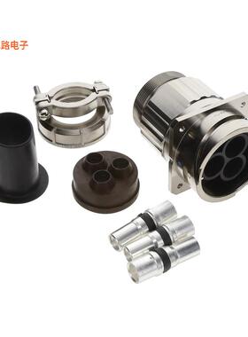 GTCE030F36-4S(023) -[全新GTC-E, SQUARE FLANGE RECEPTACLE,]