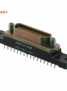 MDM-51SBSP -原装[CONN MICRO-D RCPT 51POS PNL MNTD 型，微型 D