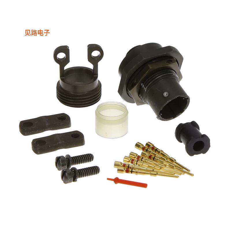 MS3124F10-6P -[全新CONN RCPT MALE 6POS GOLD CRIMP]