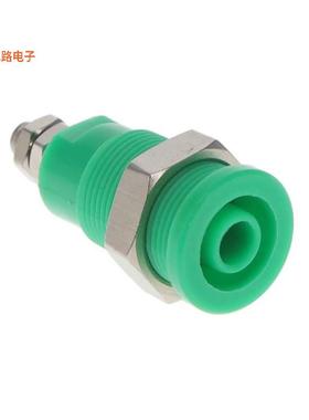 BU-P72930-5 -原装[CONN BANANA JACK THRD GREEN香蕉插孔